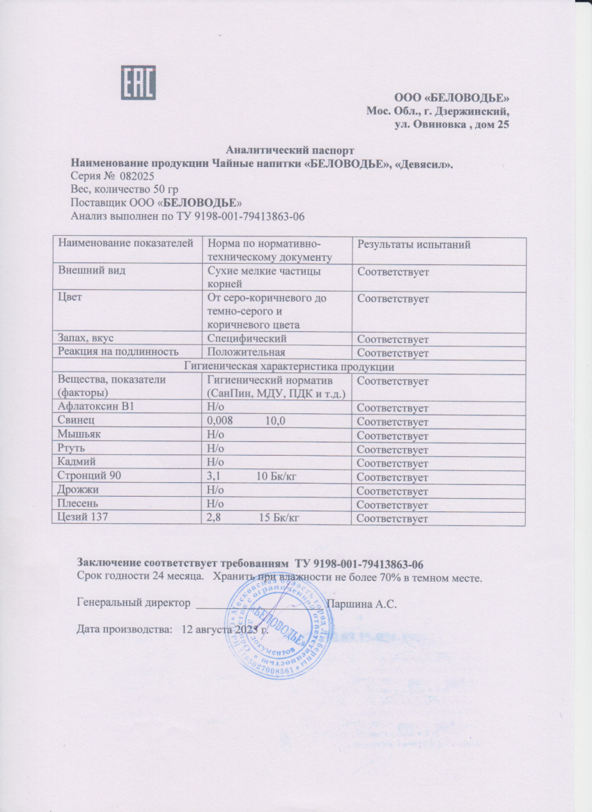 Паспорт №082025